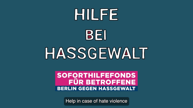 berlin against hate crime